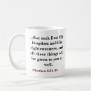 Search for righteousness mugs God