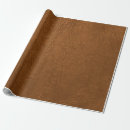 Search for leather look wrapping paper Rustic