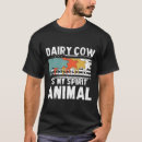 Recherche de vaches laitières tshirts Américain