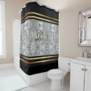 Search for black border shower curtains Minimalist
