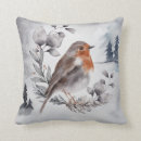 Search for robin bird pillows Elegant