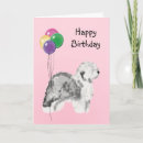 Search for old english sheepdog cards Animal