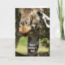 Search for giraffe mothers day postcards Mom