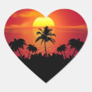 Search for sunset silhouette stickers Palm trees