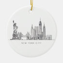 Search for york ornaments Manhattan skyline