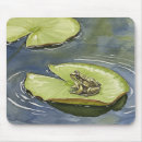 Search for lilypad mousepads Frog