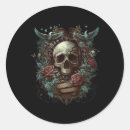 Search for memento mori stickers Goth