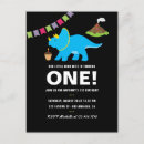 Search for black 1st birthday invitations Boy