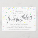 Search for fun 1st birthday invitations Unique