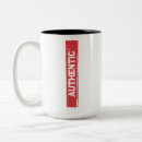 Search for authenticity mugs Typography