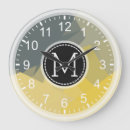 Recherche de motif jaune gris posters Élégant