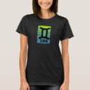 Search for gemini womens tshirts Symbol