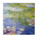 Search for water lily flower tiles Monet