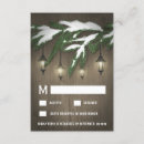Search for christmas party reply rsvp cards Winter wonderland