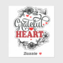 Search for love and gratitude stickers Grateful