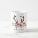 Search for floral antlers mugs Rustic