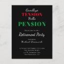 Search for pension postcards Retirement party