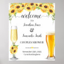 Recherche de chic bridal shower posters Panneau de bienvenue