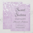Search for white sweet 16 invitations Sixteenth
