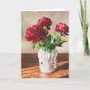 Search for red peonies cards Flower