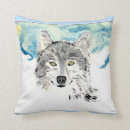 Recherche de loups coussins Sauvage