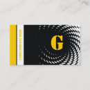 Recherche de demi cartes visite Monogramme