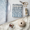Recherche de wild animals wrapping paper Bleu