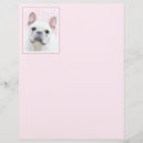 Search for bulldog stationery paper Frenchie