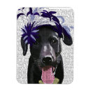 Recherche de labrador noir magnets Feuille à fleurs