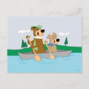 Recherche de yogi en cartes postales Dessin animé