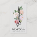 Recherche de floraison cartes visite Coiffeur
