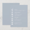 Recherche de dusty blue rehearsal dinner invitations Simple