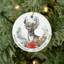 Search for vintage reindeer ornaments Rustic