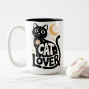 Recherche de chat et étoile tasses Lune et étoiles