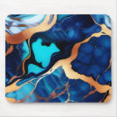 Recherche de marbre bleu tapis souris Motif abstrait