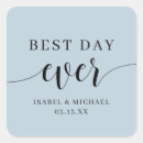 Recherche de romantique mariage autocollants Bleu