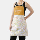 Search for yellow gold aprons White