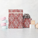Search for red glitter wrapping paper Damask
