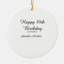 Search for happy birthday ornaments 10 20 30 40