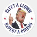 Search for circus clown stickers President