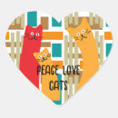 Search for cat shape stickers Geometric