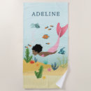 Search for mermaid beach towels Under the sea