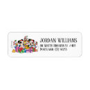 Search for goofy return address labels Minnie mouse