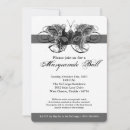 Search for silver masquerade invitations Ball
