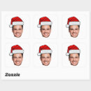 Search for santa hat stickers Face repeating pattern