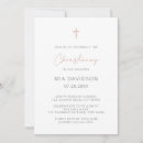 Search for rose gold and grey invitations Minimalist