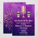 Search for unique halloween wedding invitations Skull