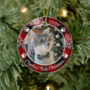 Search for red and black plaid ornaments Rustic