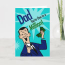 Search for funny money holiday cards Dad