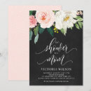 Search for fall floral baby shower invitations Botanical